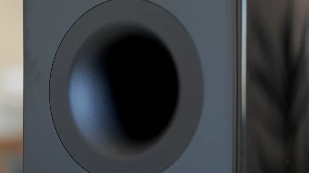 A Closer Look of Revel Concerta2 MI6 Bass Reflex Port