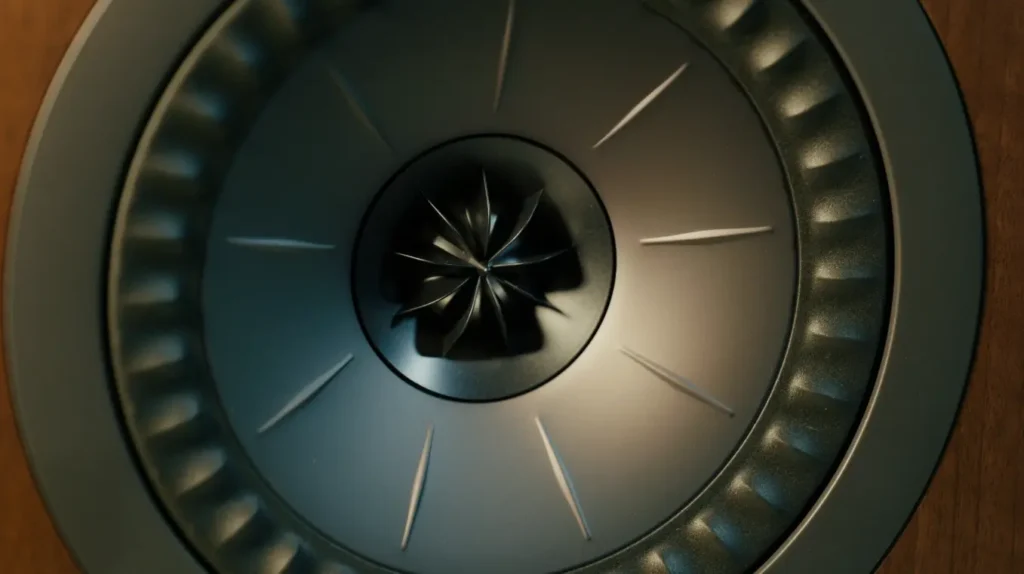 KEF Q350 Closer Look of driver