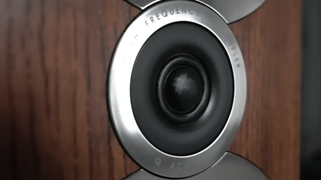 Q Acoustics 3050i decoupled tweeter close-up in my review