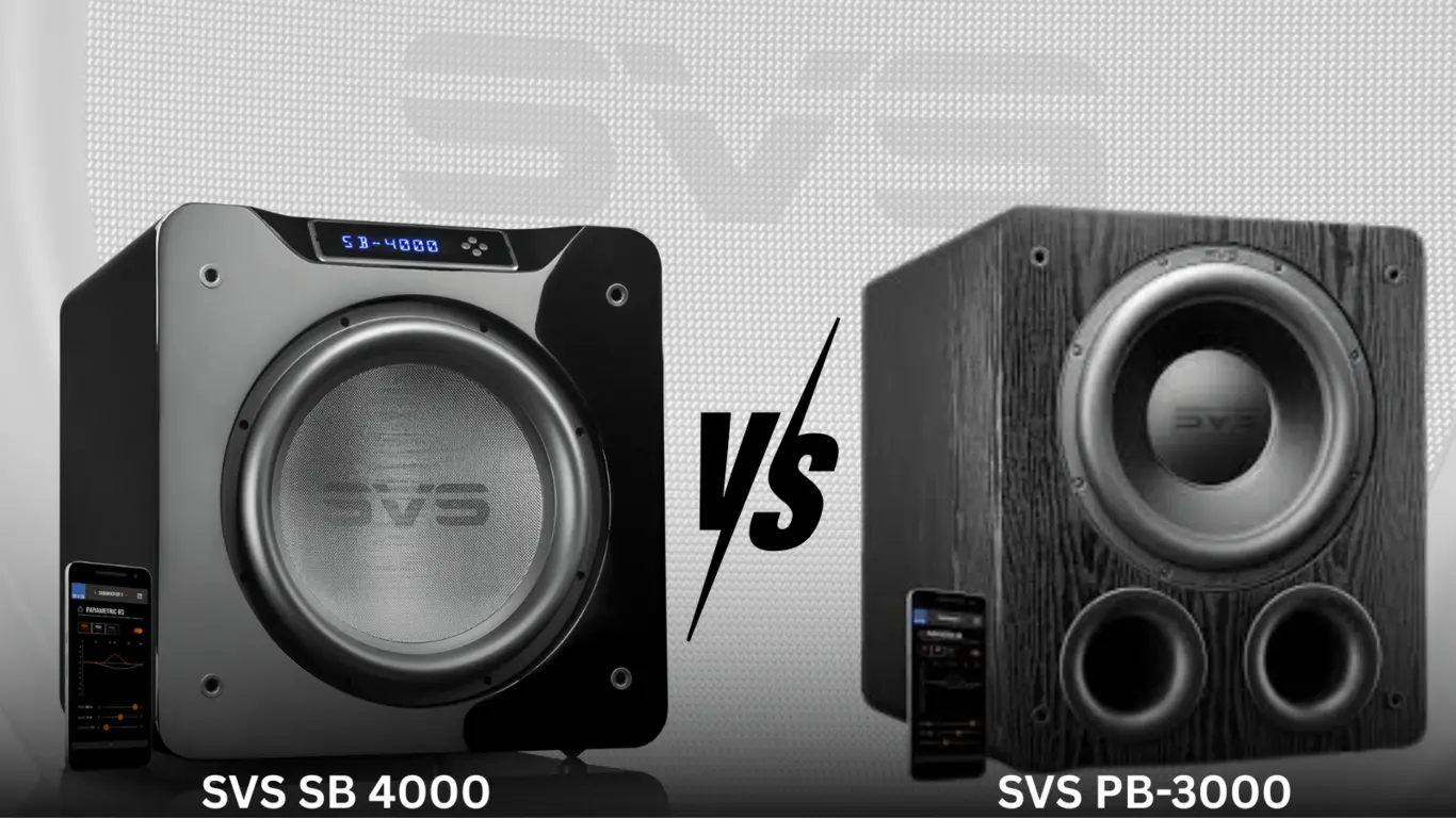 SVS PB-3000 vs. SB-4000