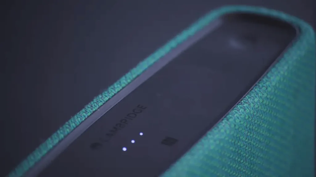 A Closer Look of power button of Cambridge Audio Yoyo (S) 