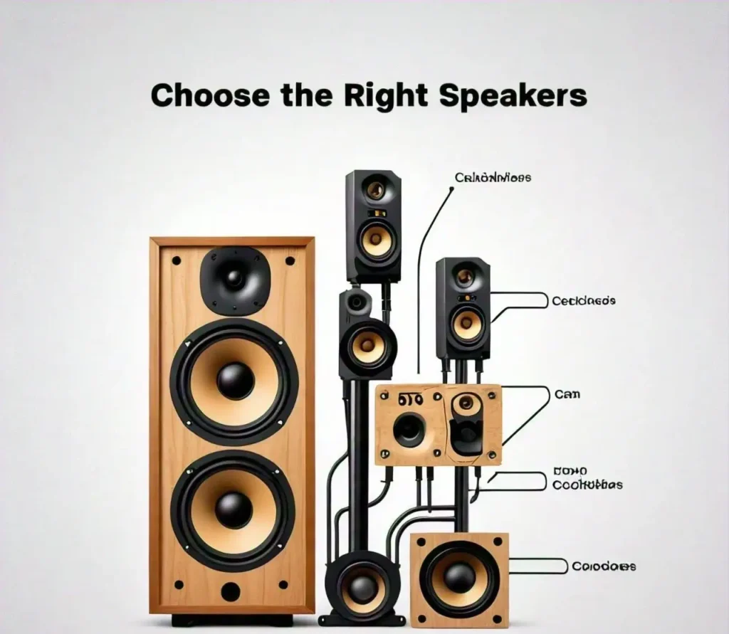 1. Choose the Right Speakers