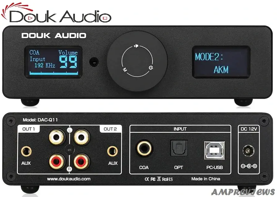 Douk Audio DAC-Q11 HiFi USB DAC: 5 Best DACs Under $200: Audio Experience on a Budget