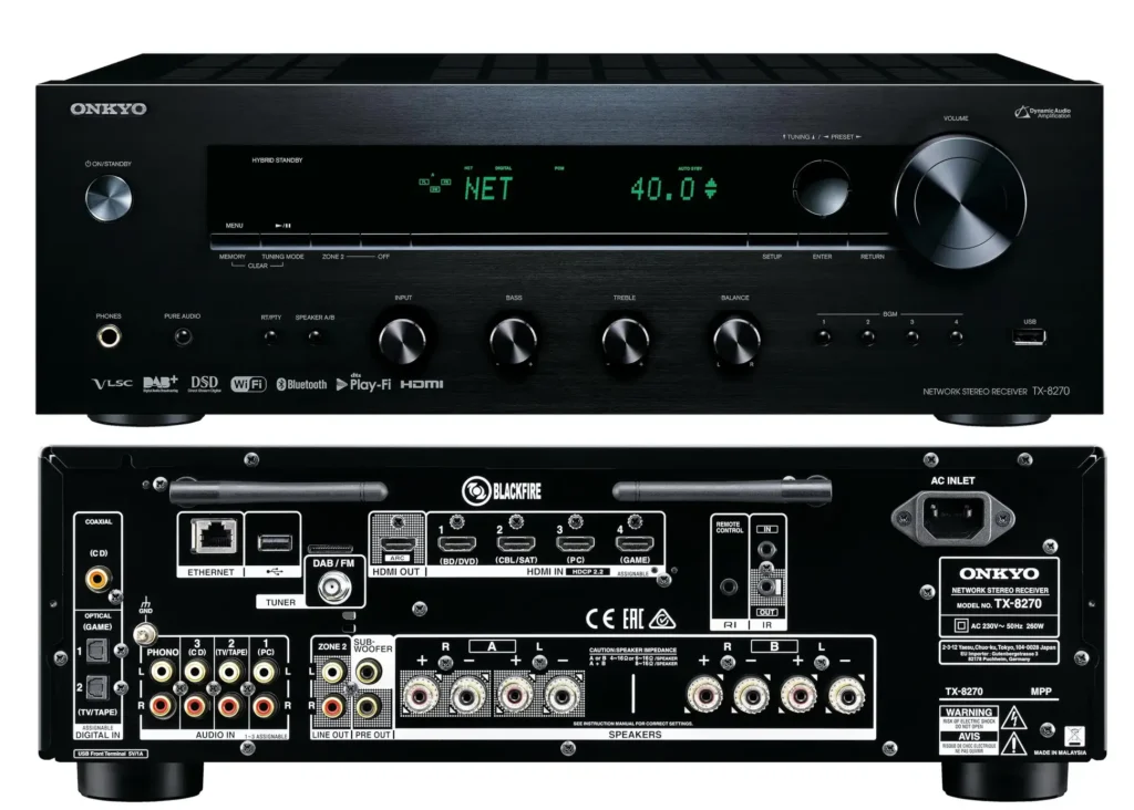 Onkyo TX-8270 stereo receiver Review