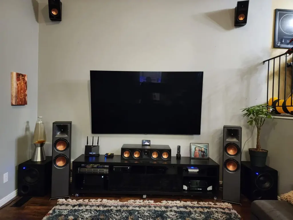 Gavin Watson’s Immersive 7.2.4 Klipsch Setup closer Look