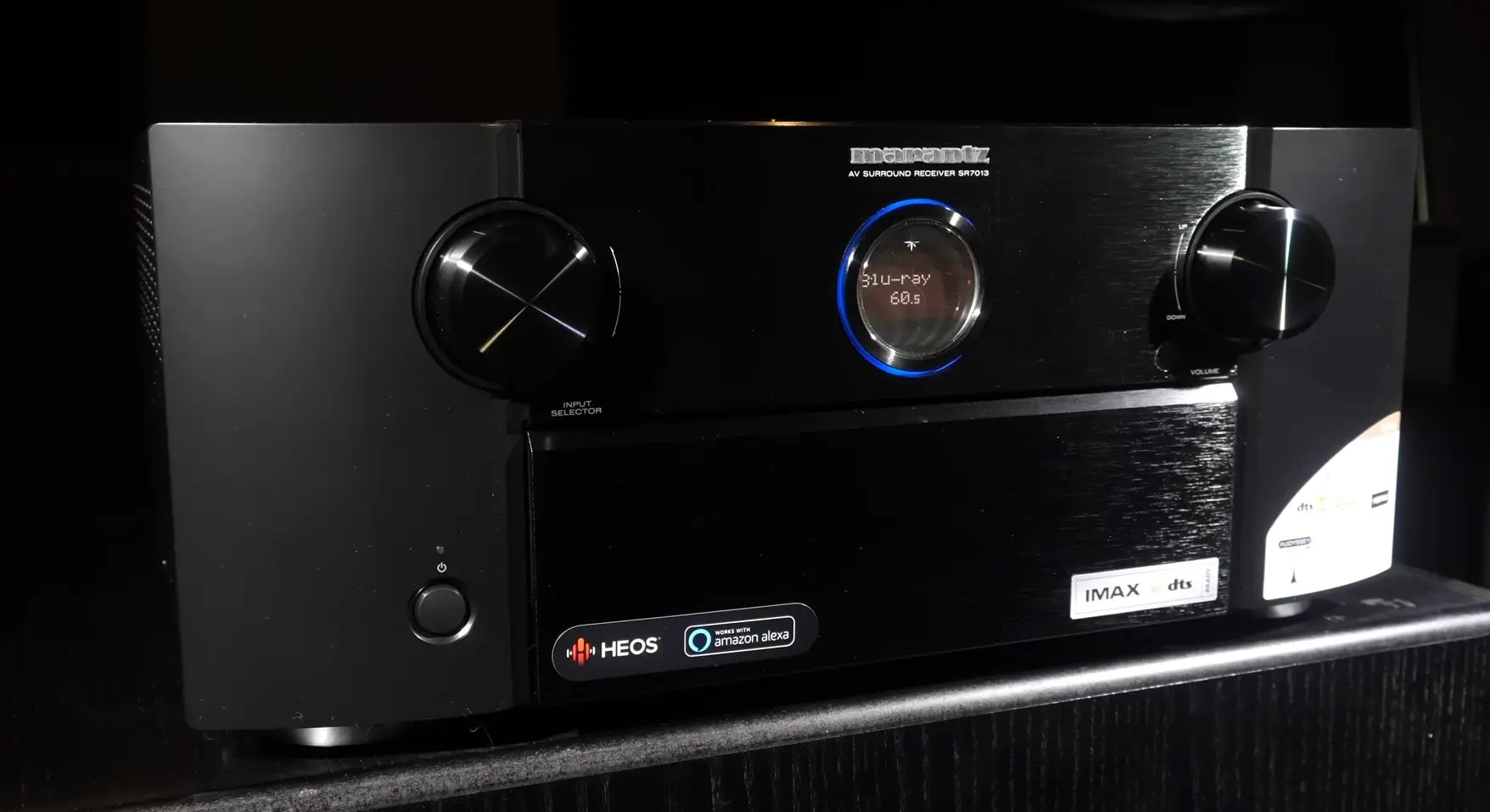 Marantz AV Receiver SR7013 front panel closer look