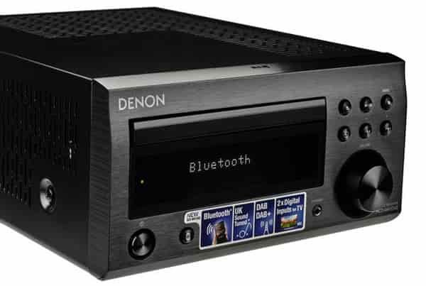 Denon D M41DAB front view with black color