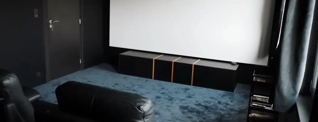 Home theater front look