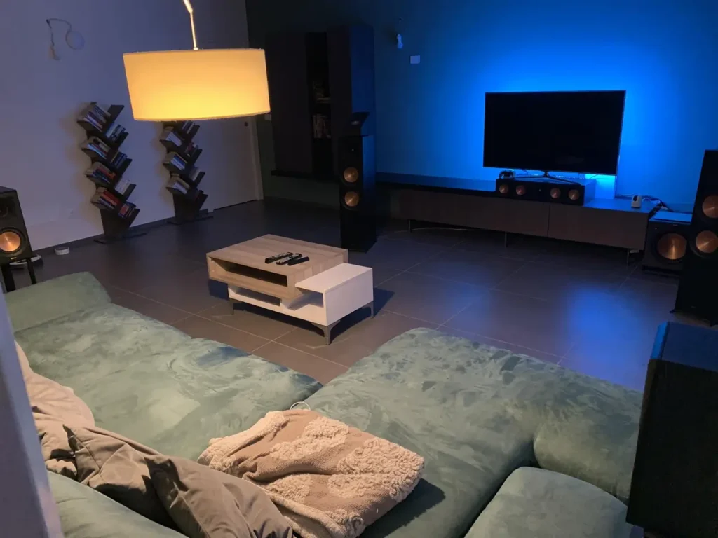 simone home audio setup view