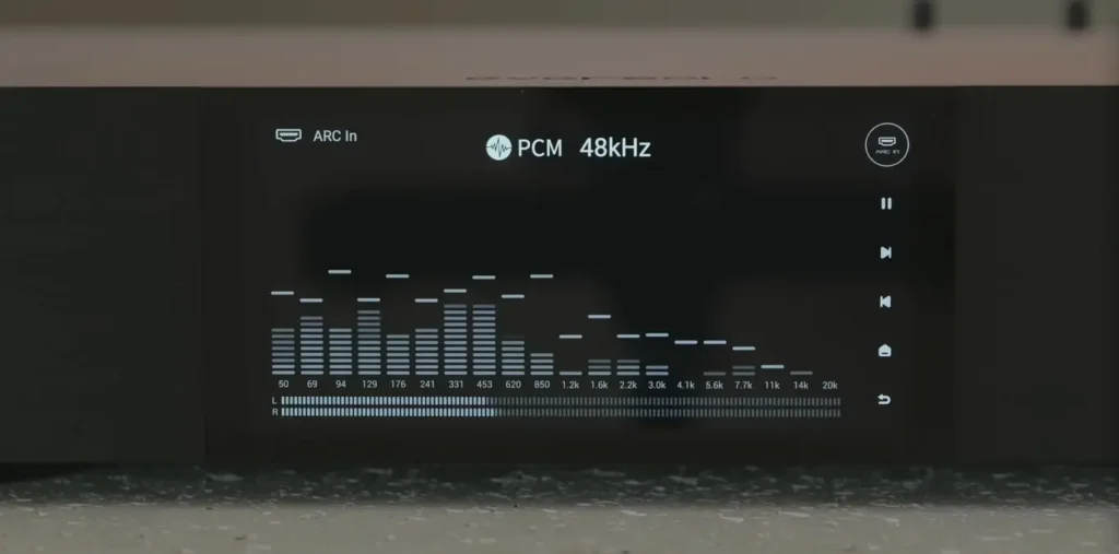 A Closer look of Evesolo DMP-A8 Display