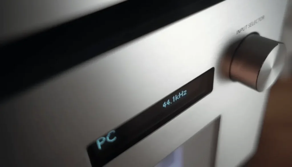 A closer look of A input selector of Technics SU-G700 In my review