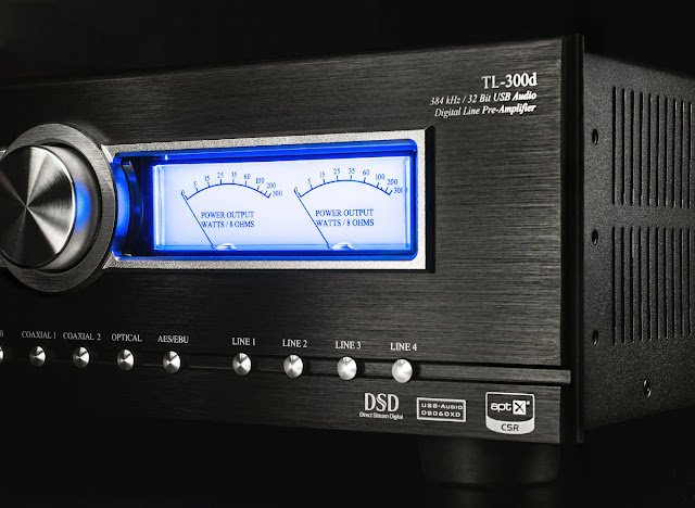 A closer look of Display of Cary Audio SI-300.2d DAC Amplifier