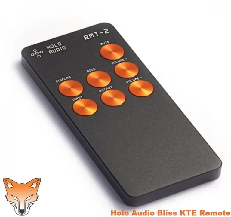 Holo Audio bliss KTE remote control Closer Look