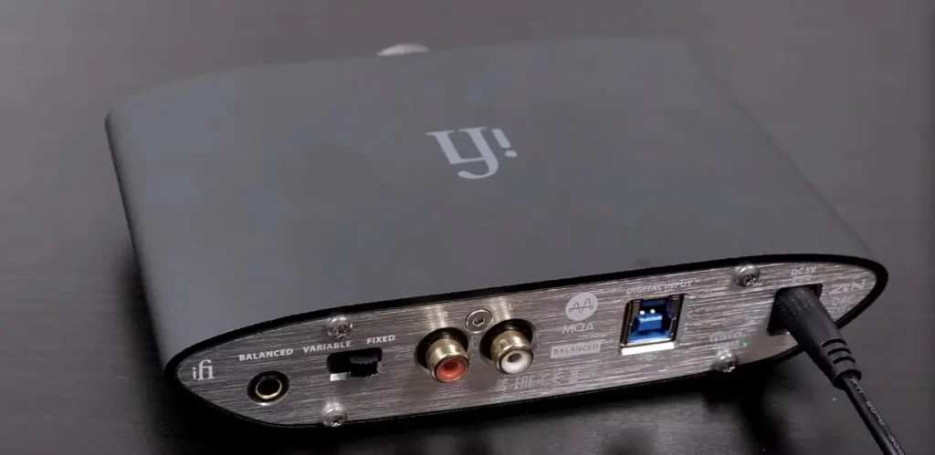 A front view of iFi Zen DAC V2