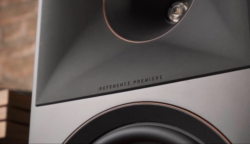 Close look of the Klipsch Reference Premier RP-8000F II