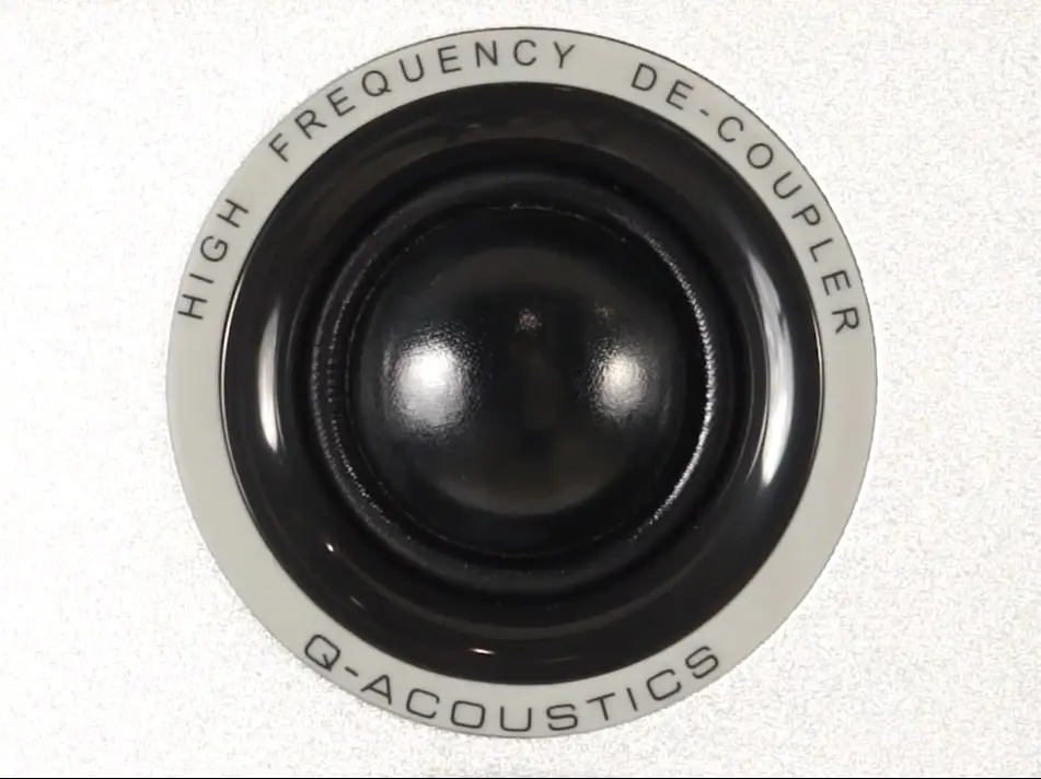 Q Acoustics Concept 20 a closer look of its tweeter