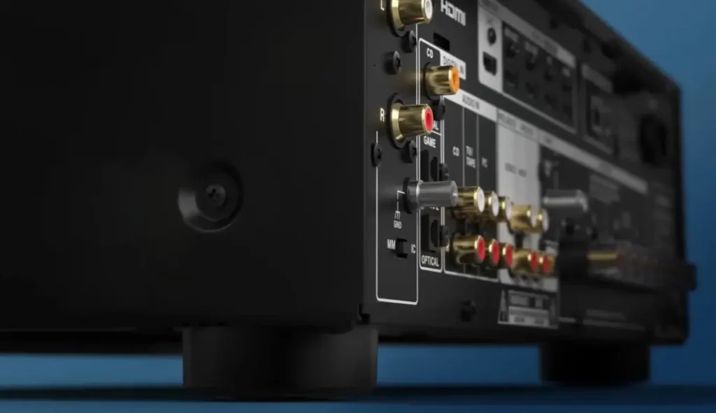 rear of Onkyo TX-8470 showing HDMI ARC input

