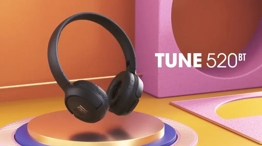 JBL Tune 520BT Best On-Ear Headphones for Everyday Listening