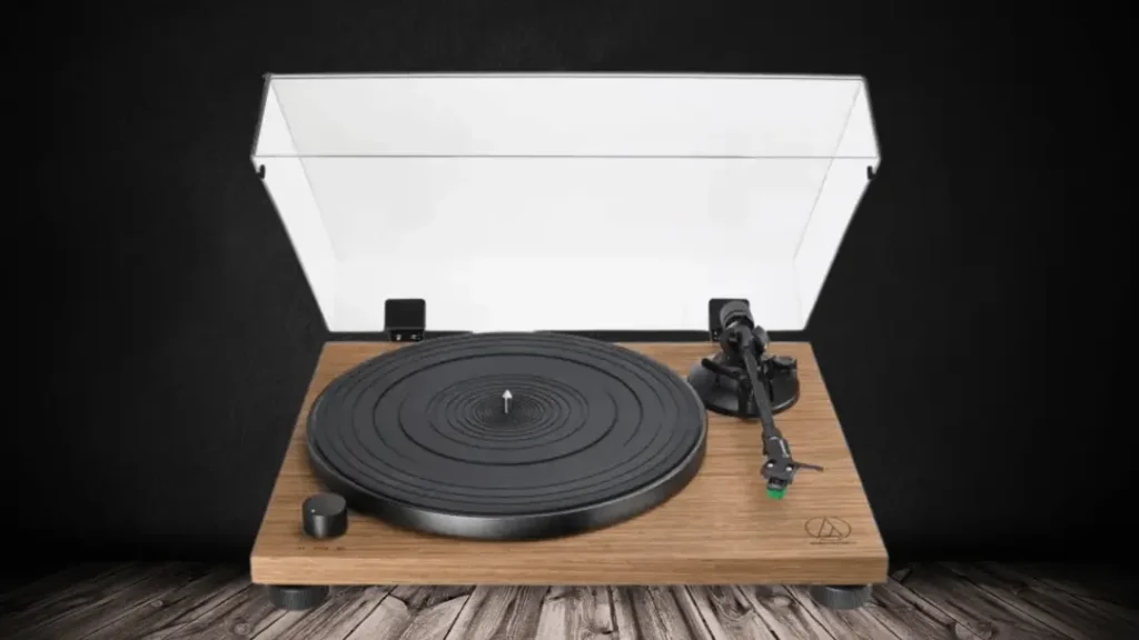 3. Audio-Technica AT-LPW40WN in my list of Best Audio-Technica Turntable