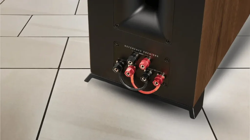 A Closer Look of Klipsch RP-6000F speaker Terminals, in my Klipsch RP-6000F II Review