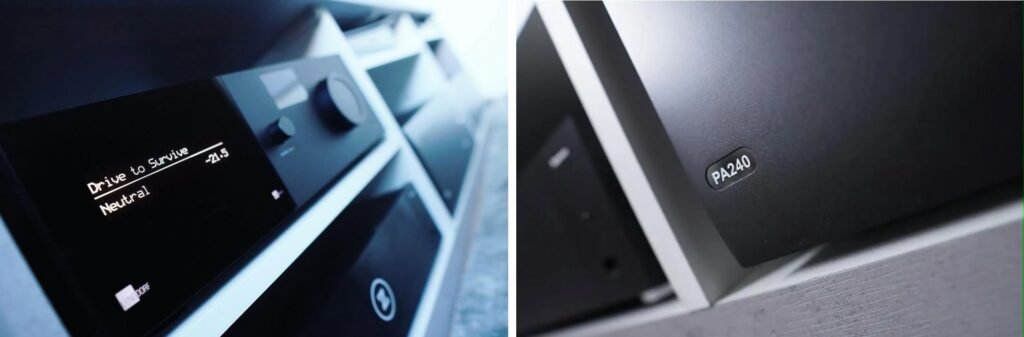 A Closer Look of my Arcam PA240 and my Lyngdorf MP-40 processor