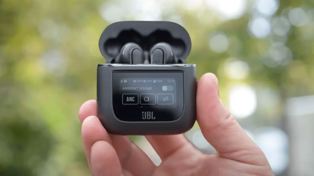 Front vLook of JBL Tour Pro 2 in my JBL Tour Pro 2 Review