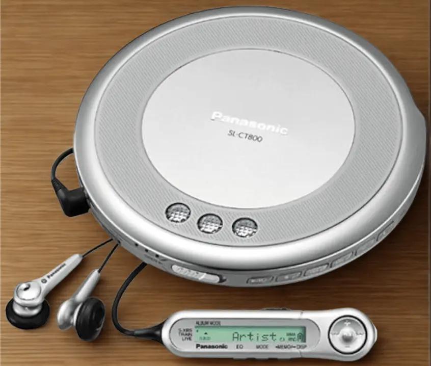 A look to Panasonic SL-CT800 Portable CD Player