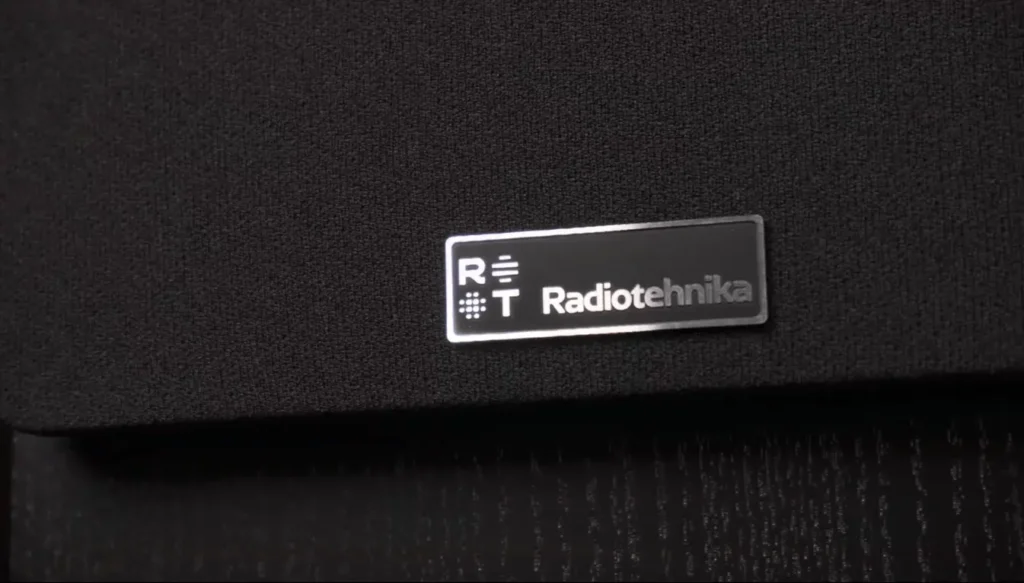 Radiotehnika Vita 2.06 black grill with logo