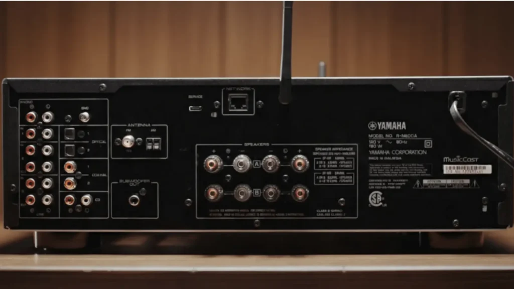 yamaha r-n600a network receiver