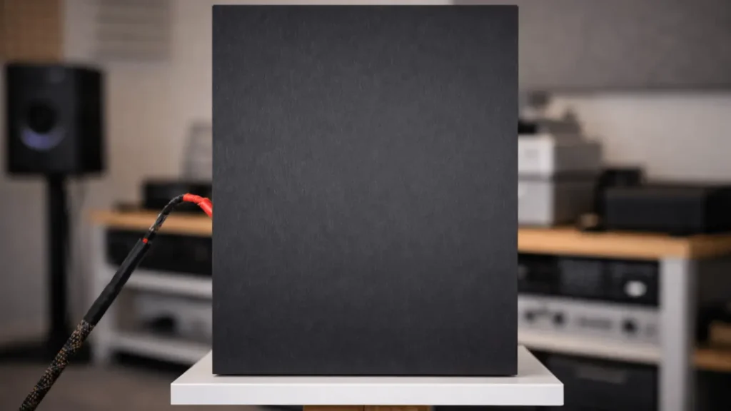 A Closer Look of KEF Q150 enclosure  and body color