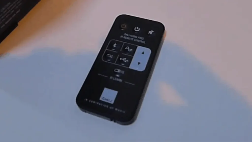 A Closer Look of A Dali Kubik Free Remote