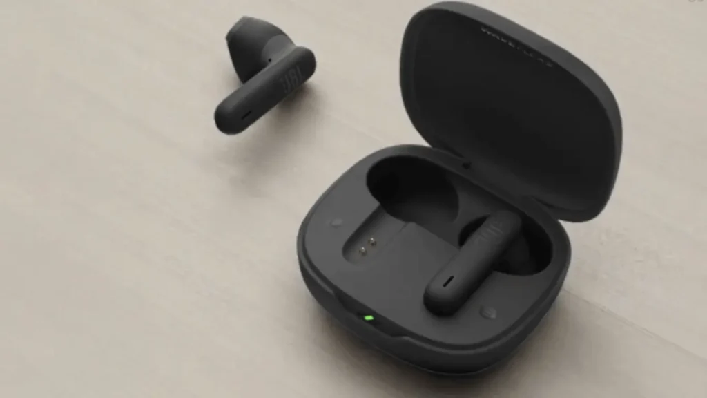 A Closer Look of JBL Vibe Flex 2 earbuds with its case