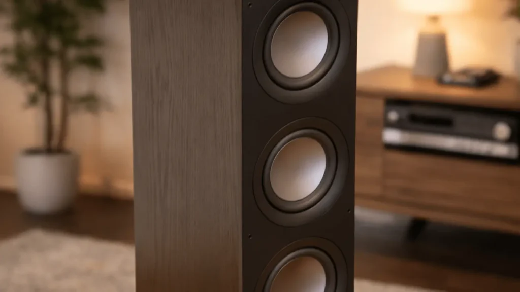 A Closer Look of KEF Q500 bass driver