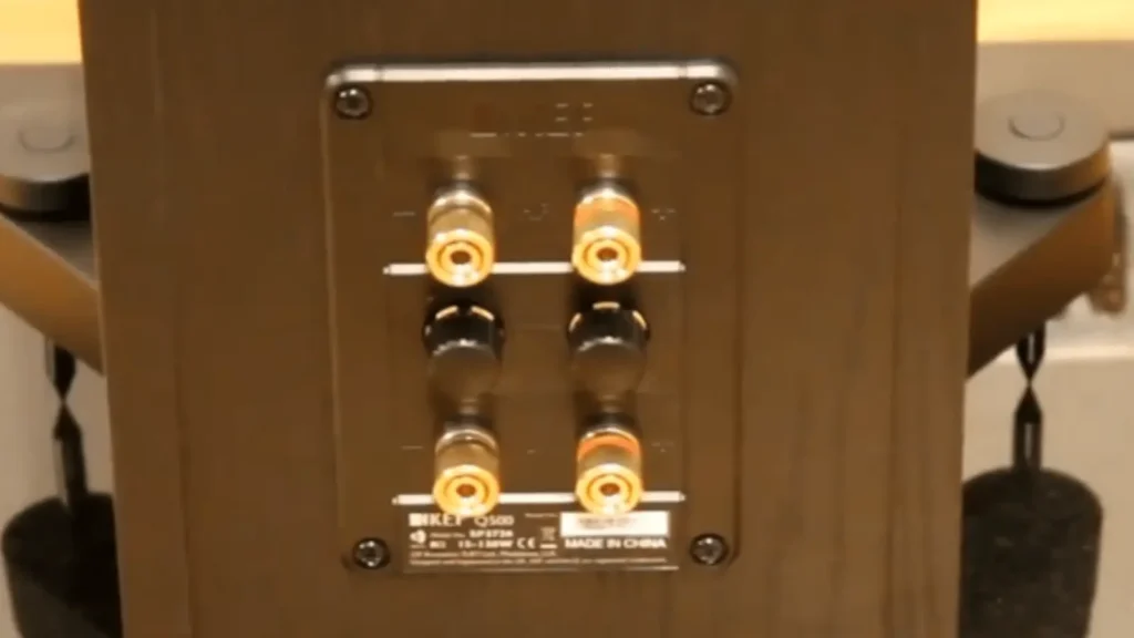 A Closer Look of KEF Q500 terminals