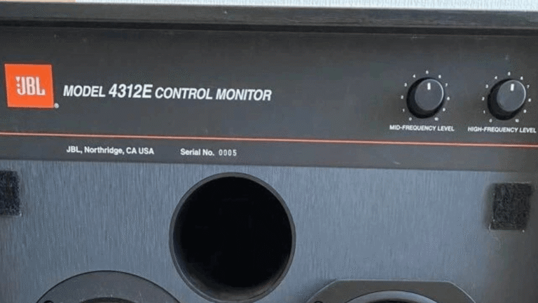 JBL Studio Monitor 4312E Review