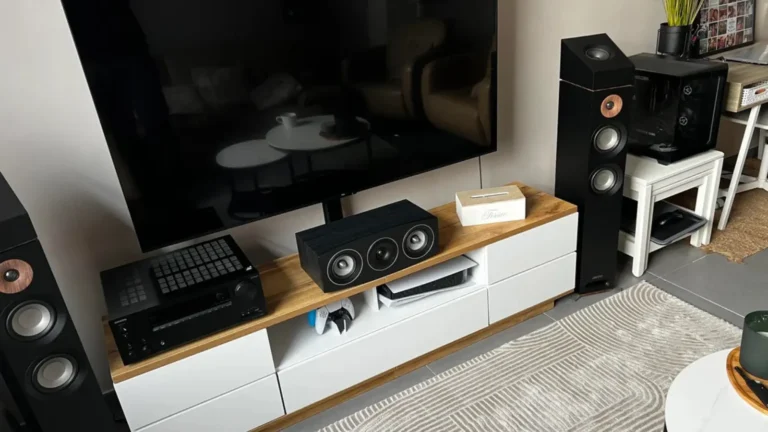Jamo S807 Atmos Home Theater Setup with Klipsch RP-1000SW Power