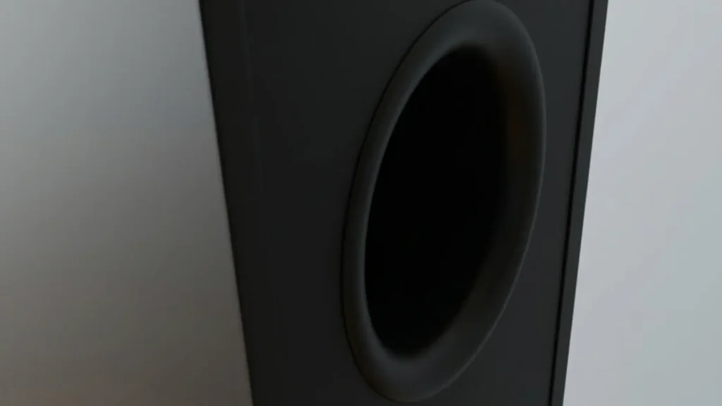 A Closer Look of Paradigm Monitor SE 6000F Uper Bass reflex Port in my latest Paradigm Monitor SE 6000F Review 2026