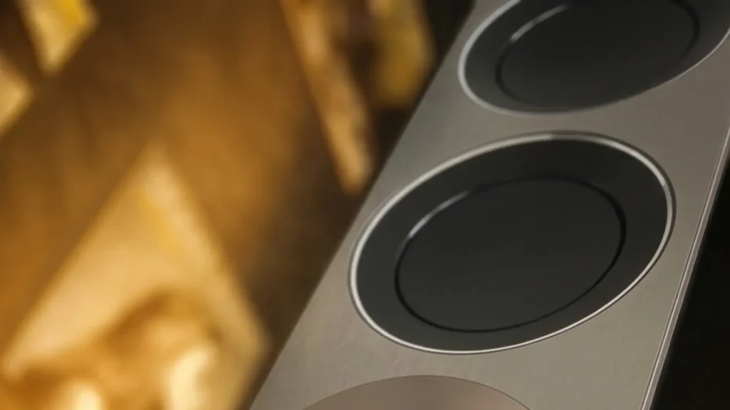 Closer Look of KEF Reference 5 Mid drivers