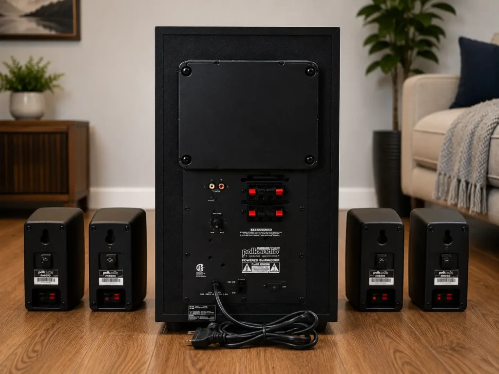 polk audio RM6500 5.1 speaker system