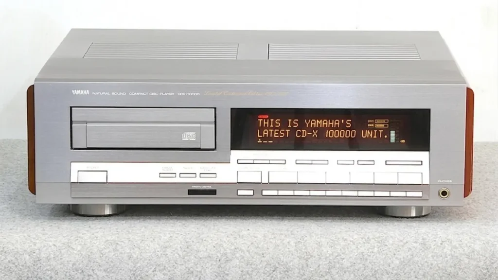 Yamaha CDX-10000 when a CD player cost as much as a car