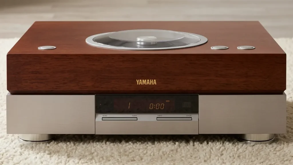 Yamaha GT-CD1 Yamaha idea of the ultimate CD player