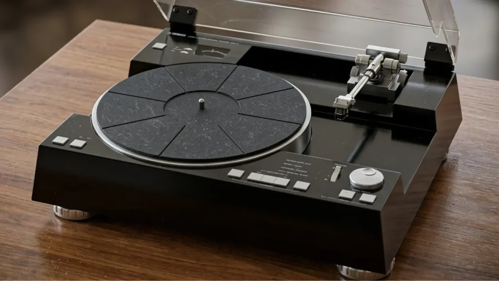 Yamaha PX-1 the luxury turntable built like a machine tool