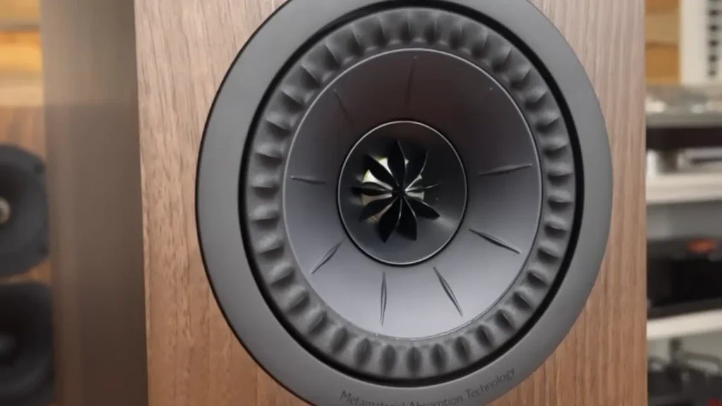 KEF Q1 Meta closer look of driver