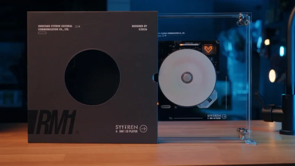 Syitren RM1 Transparent CD Player