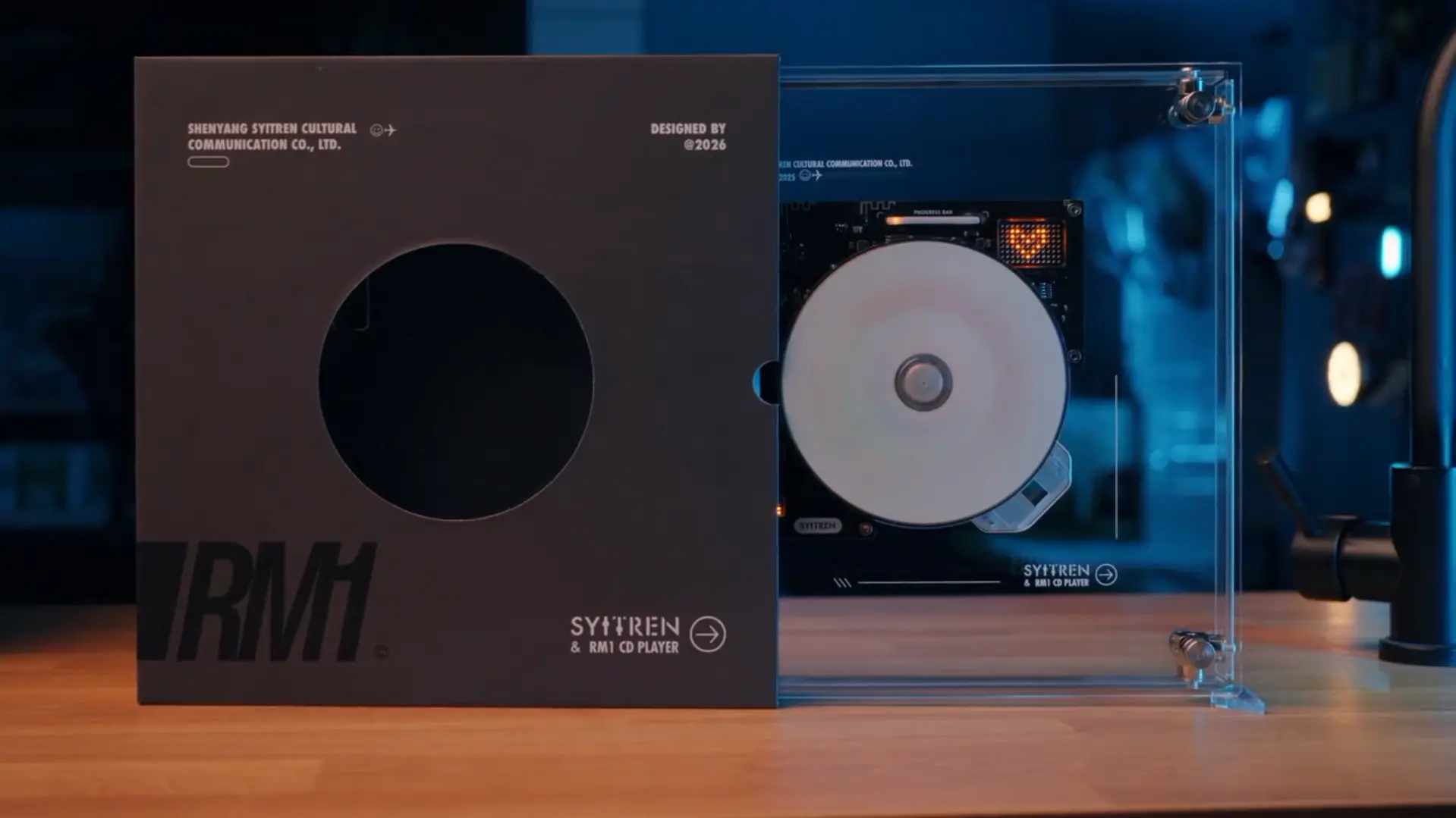 Syitren RM1 Transparent CD Player